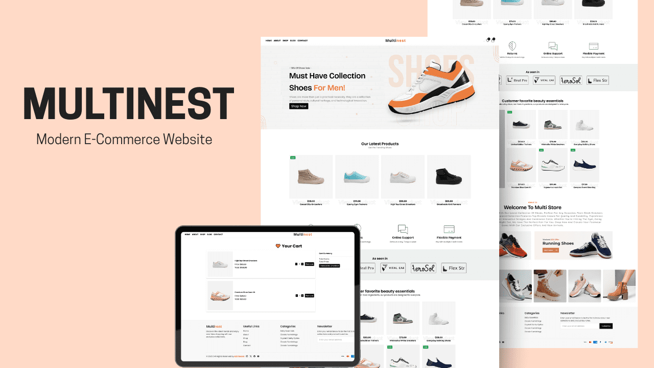 Modern E-Commerce Website