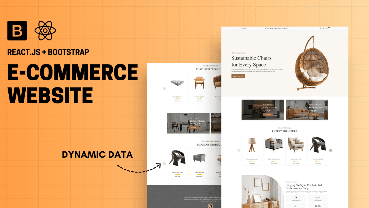 Furniture store ecommerce Website
