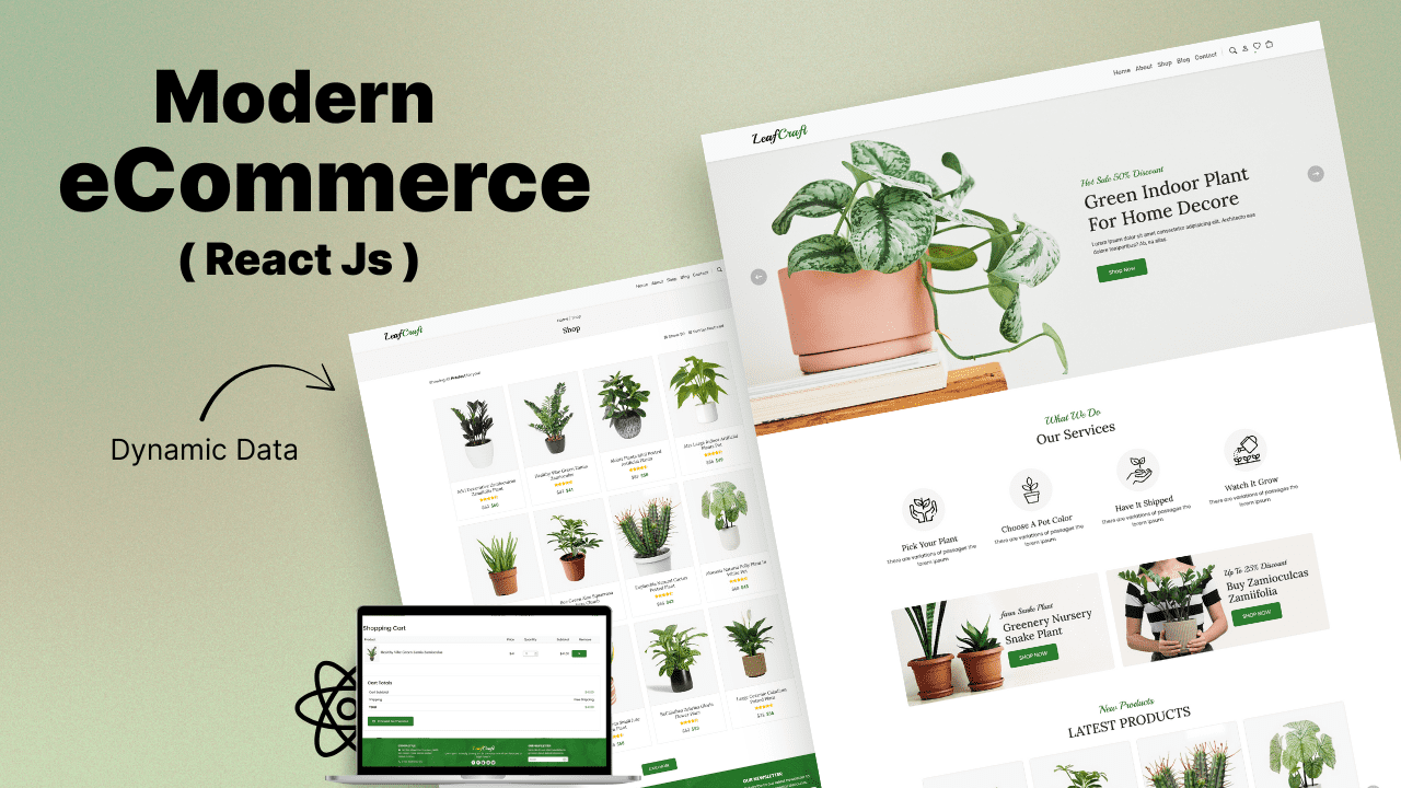 Plants Website Ecommerce