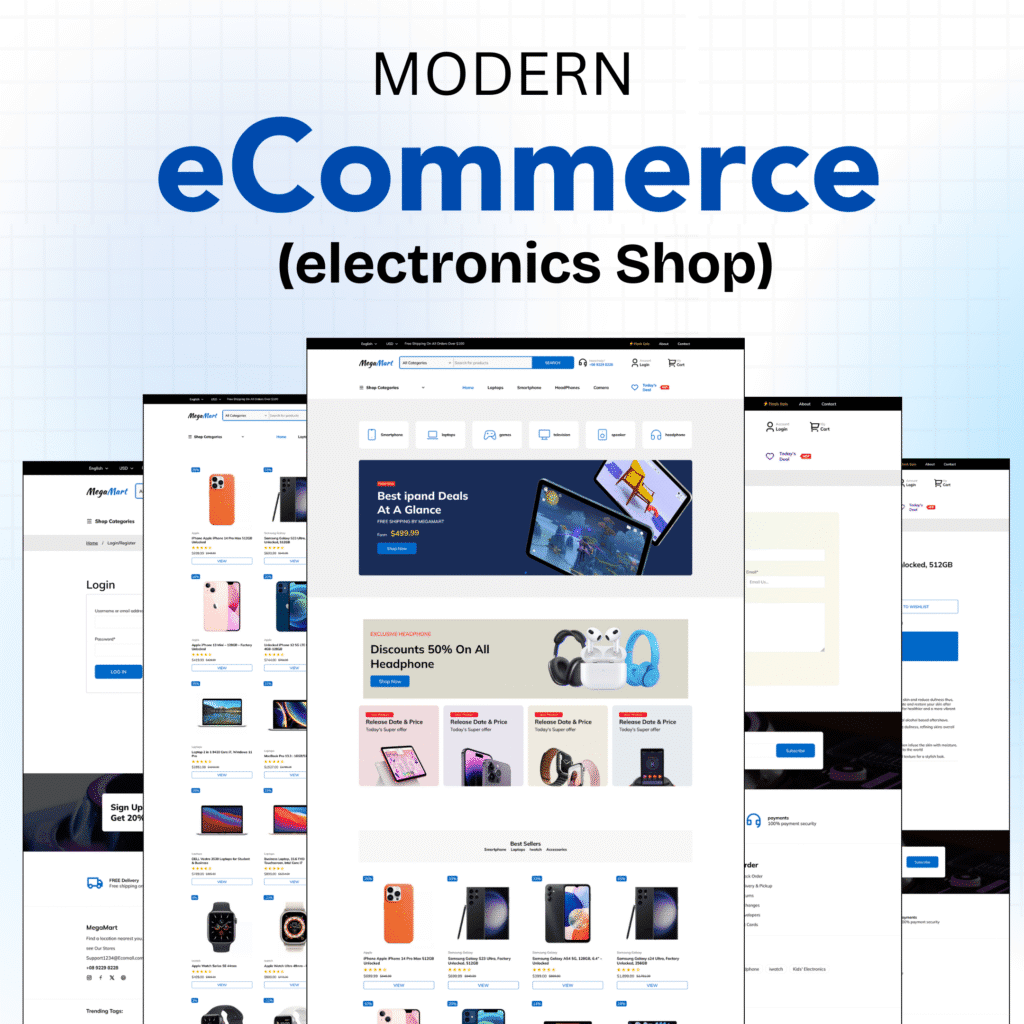 Megamart-Commerce Website
