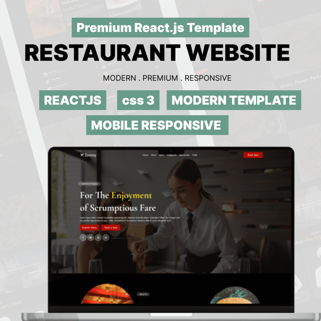 React-restaurant-zommy
