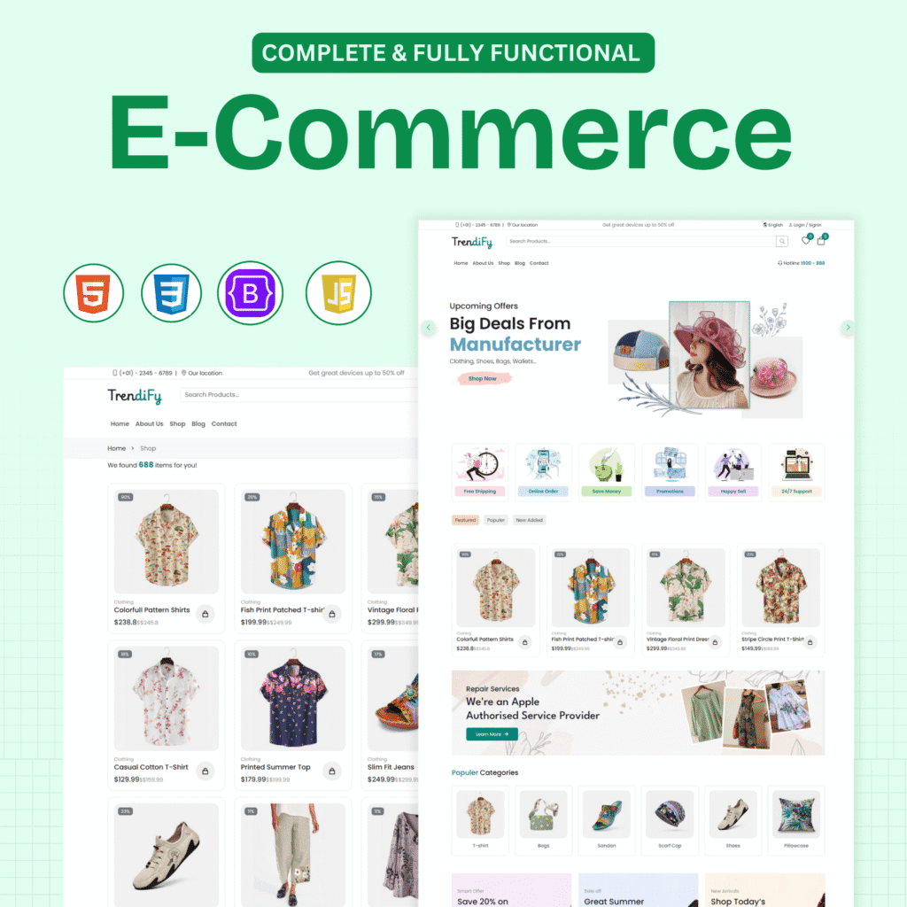 eCommerce-TrendiFy