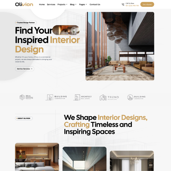olivion-nextjs-inteiror-website