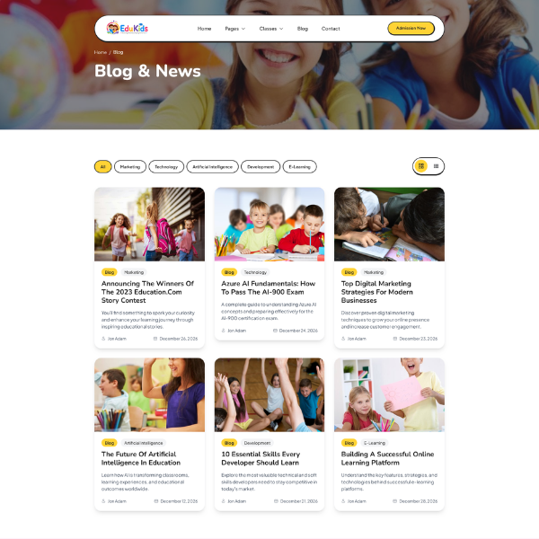 education-website-image