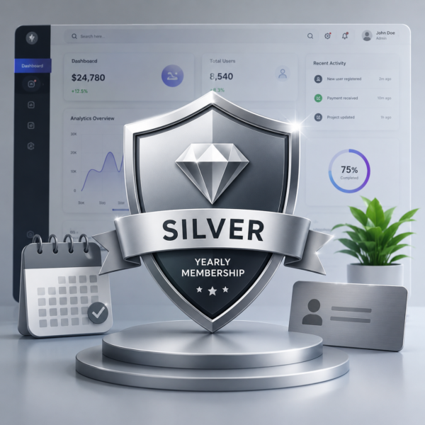 Silver Membership Affordable Yearly Access
