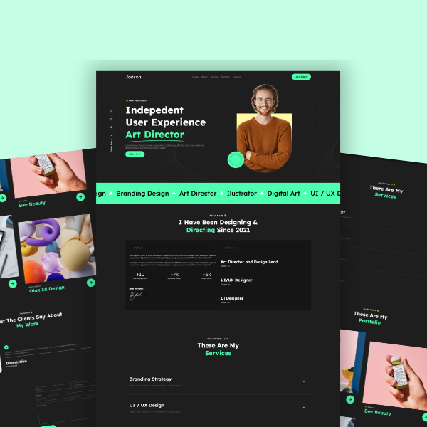 jonson-portfolio-template
