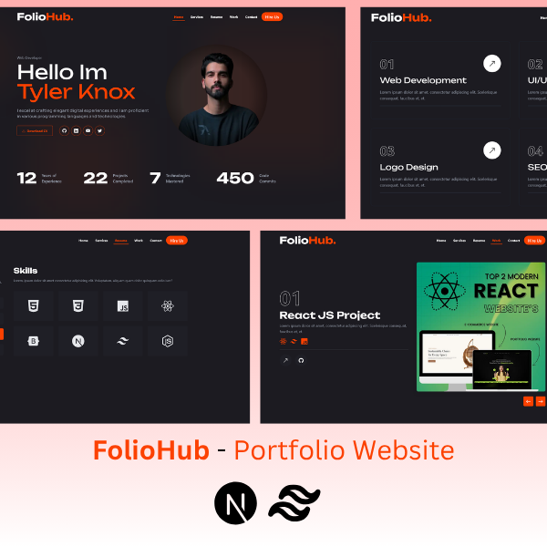 foliohub-portfolio-website