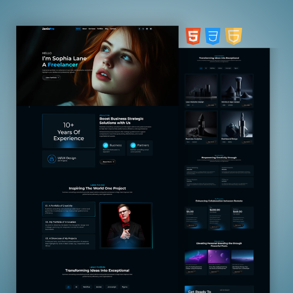 zenixpro-portfolio-website